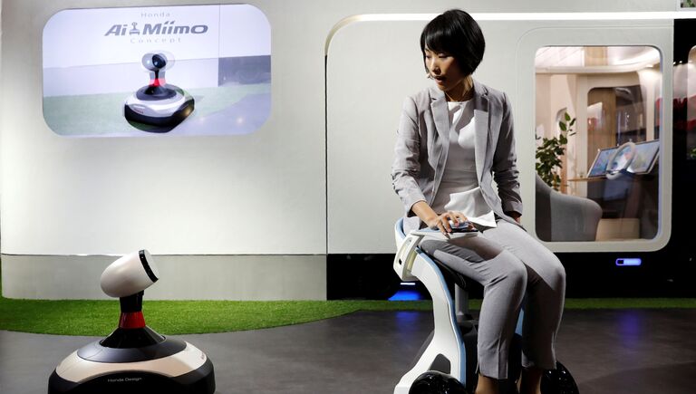 Honda ChairMobi и Ai-miimo на международном автосалоне Tokyo Motor Show 2017