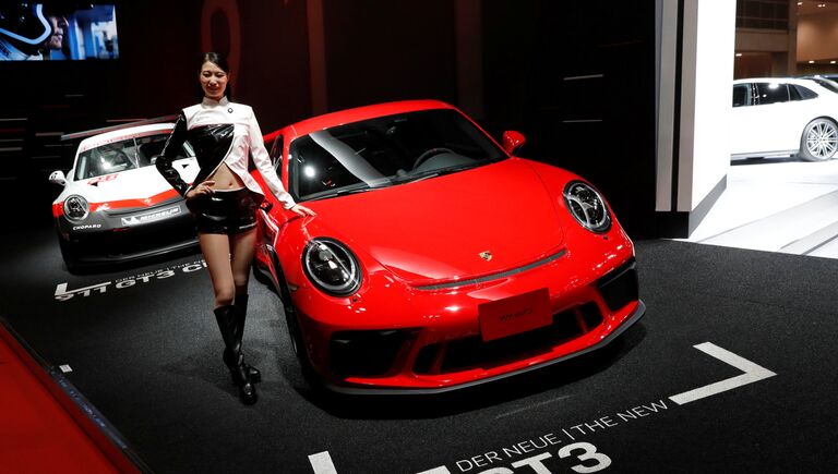 Porsche 911 GT3 на международном автосалоне Tokyo Motor Show 2017