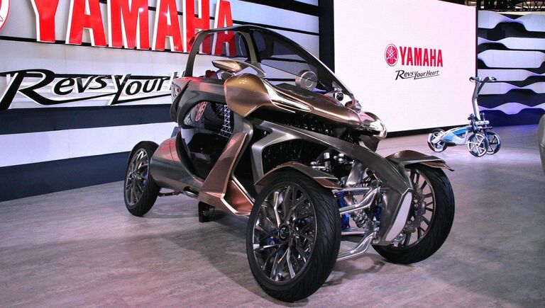 Yamaha MWC-4 Leaning Multi-Wheel на международном автосалоне Tokyo Motor Show 2017