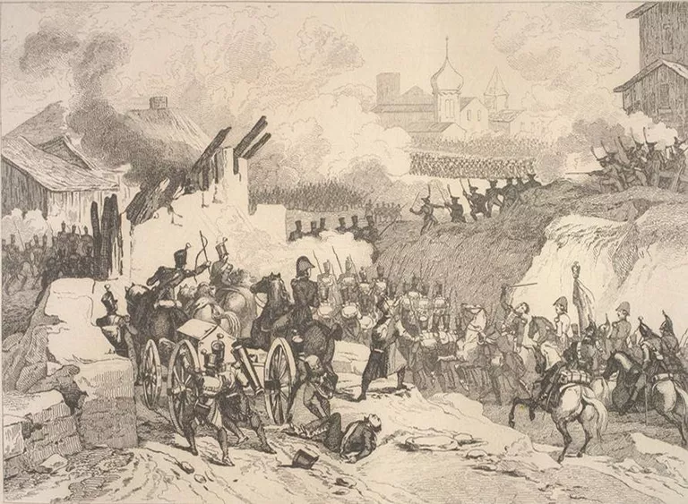 Сражение в Малоярославце, 1812 год Сражение в Малоярославце, 1812 год