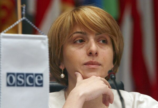 Глава МИД Грузии Екатерина Ткешелашвили