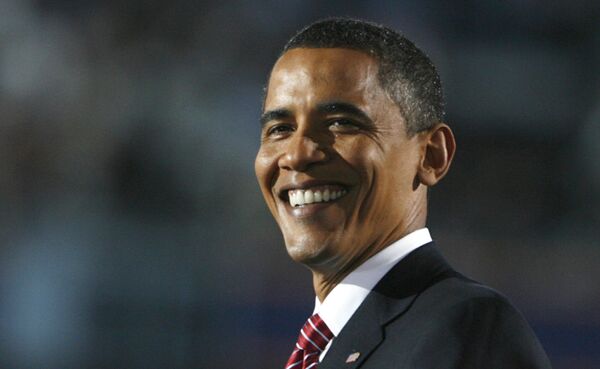 Кандидат в президенты США Барак Обама. Архив