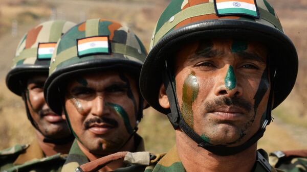 Военнослужащие Вооруженных Сил Индии. Архивное фото
