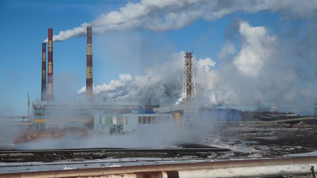 Надеждинский металлургический завод ГМК Норильский никель. Архивное фото