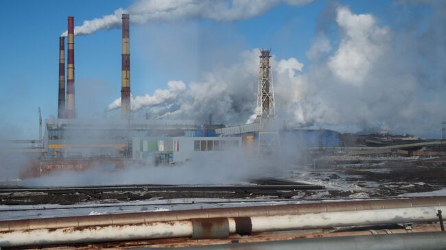 Надеждинский металлургический завод ГМК Норильский никель. Архивное фото