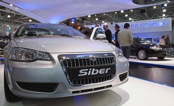 Автомобиль Volga Siber представлен на Московском международном автосалоне 