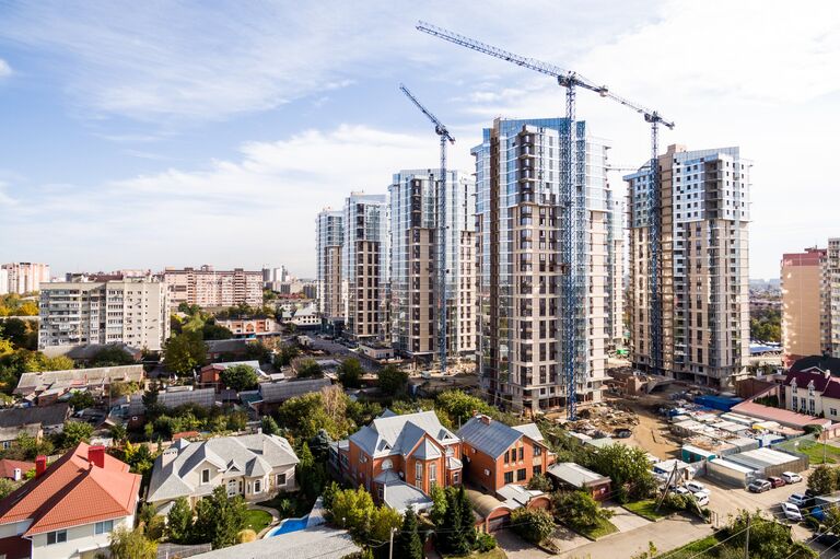 Строительство многоэтажных домов