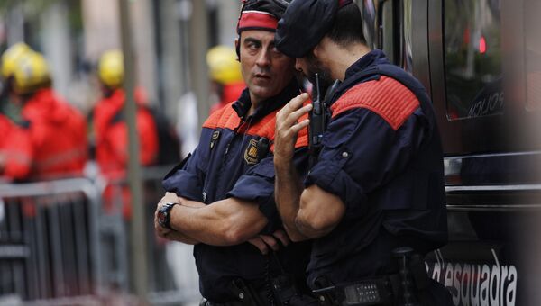 Полиция Каталонии. Архивное фото