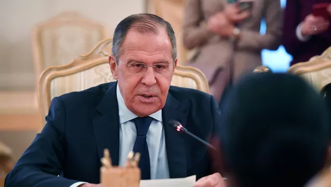 Министр иностранных дел РФ Сергей Лавров. Архивное фото