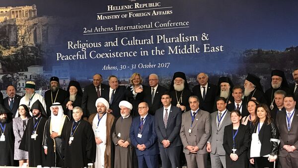 Конференция по религиозному и культурному плюрализму в Афинах. 31 октября 2017