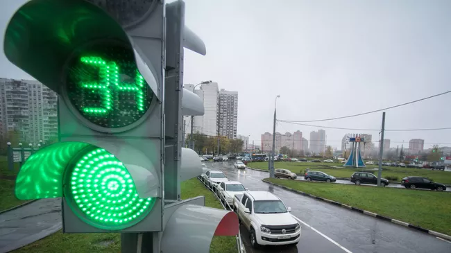 Дорожное движение в Москве