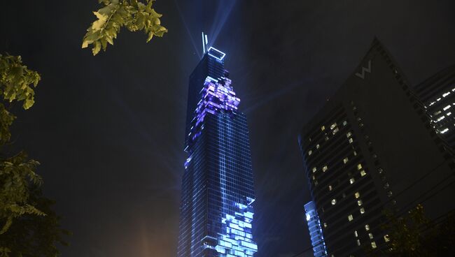 Башня Маханахон (Mahanakhon), Бангкок, Таиланд. Архивное фото