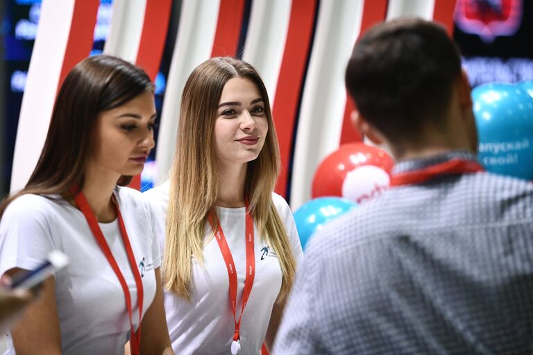 На Russian Internet Week (Неделя российского интернета / RIW) в центральном выставочном комплексе Экспоцентр в Москве