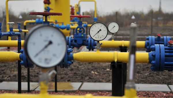 Газовое оборудование Быстрицкого газового месторождения в Дрогобычском районе Львовской области