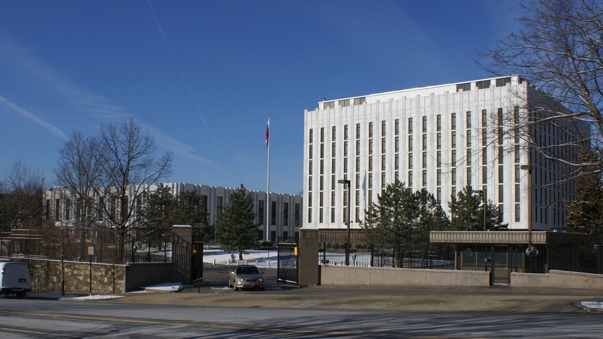 Здание посольства России в США - РИА Новости, 1920, 04.02.2022