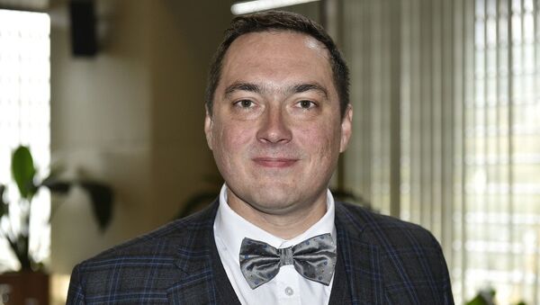Директор научно-методического центра виноградарства и виноделия Лаборатория вина Дмитрий Ковалев. 4 ноября 2017