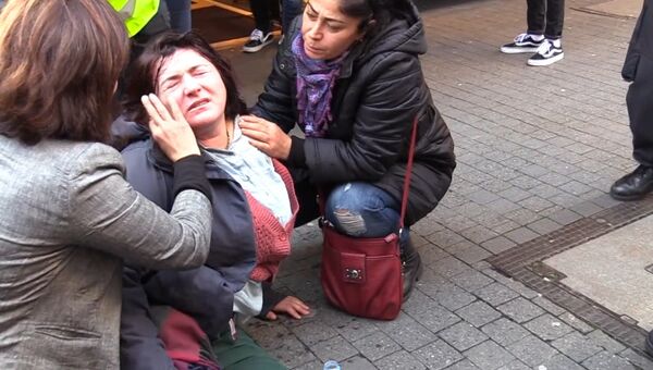 Полиция применила слезоточивый газ против курдских демонстрантов в Дюссельдорфе