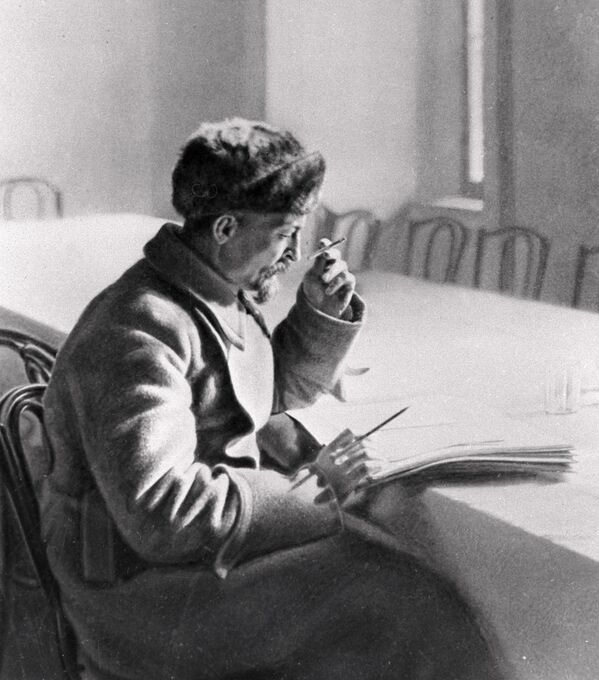 Феликс Дзержинский во время работы в Сибири, 1922 год