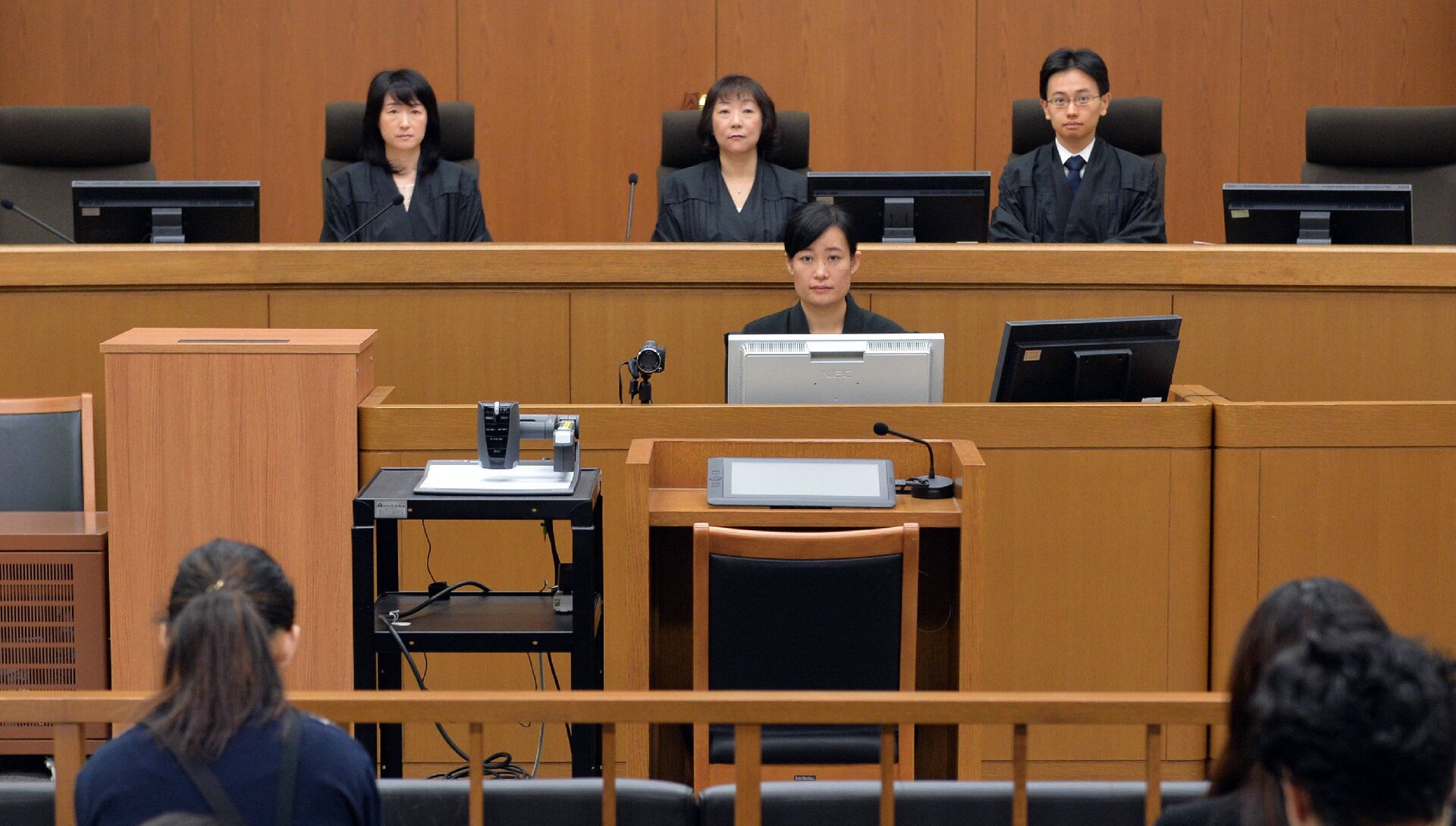Заседание суда по делу Тисако Какэхи в Киото, Япония. 7 ноября 2017 - РИА Новости, 1920, 07.11.2017