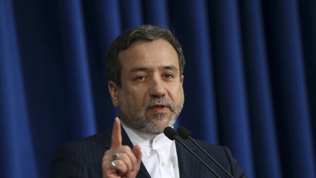Заместитель министра иностранных дел Ирана Аббас Аракчи 