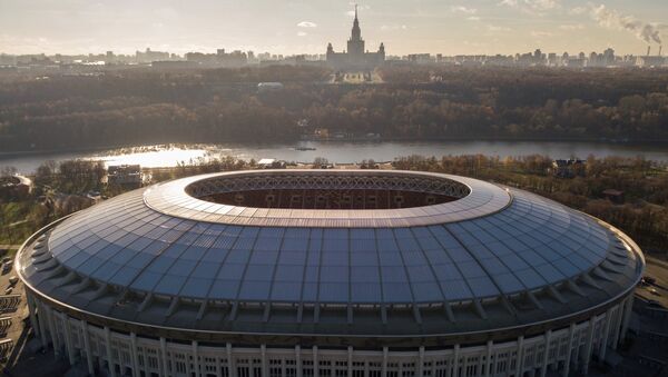 Большая спортивная арена Лужники в Москве