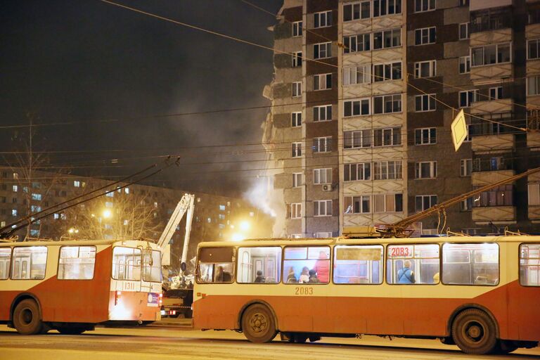 Обрушение жилого дома в Ижевске. 9 ноября 2017