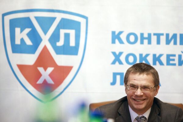 Александр Медведев, президент КХЛ