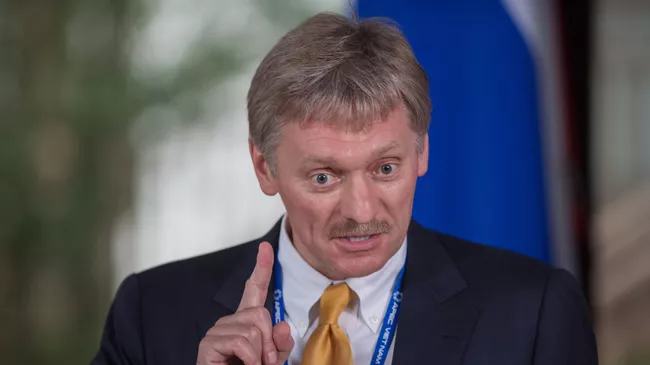 Пресс-секретарь президента РФ Дмитрий Песков . Архивное фото