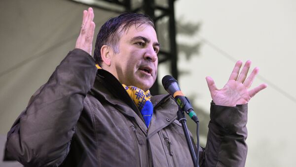 Экс-президент Грузии, экс-губернатор Одесской области Михаил Саакашвили. Архивное фото