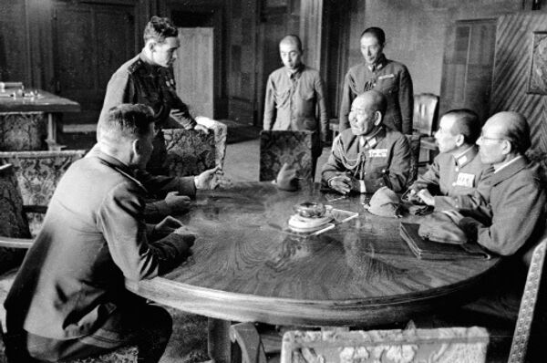 Советско-японские переговоры о капитуляции Квантунской армии. Архив
