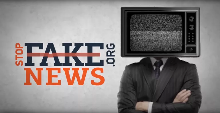 Заставка программы StopFake news Заставка программы StopFake news