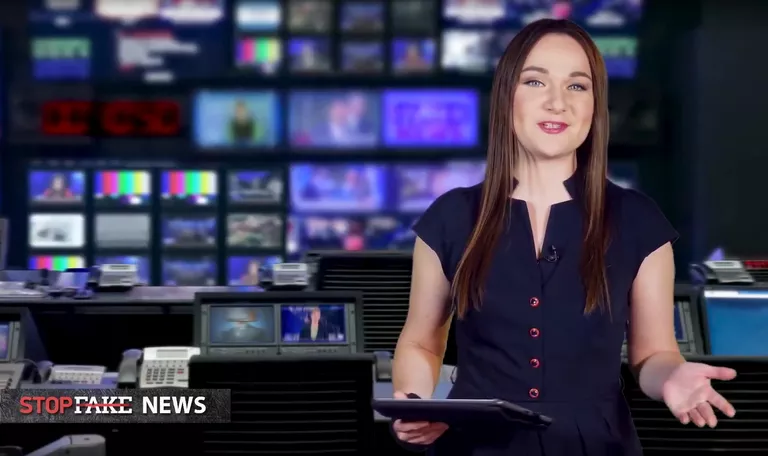 Кадр из программы StopFake news Кадр из программы StopFake news