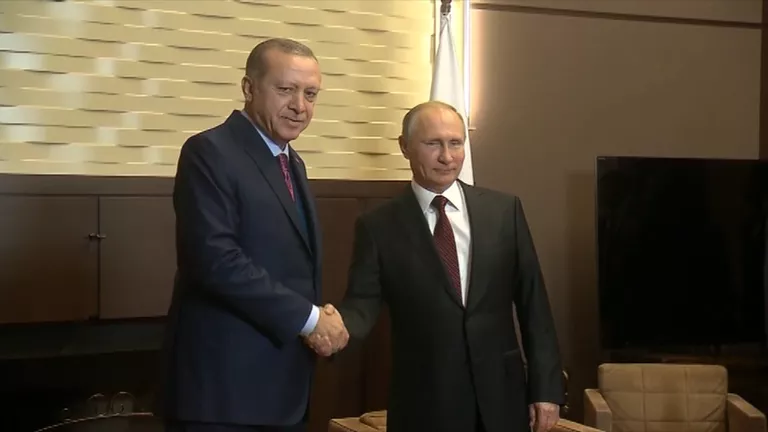 Путин на встрече с Эрдоганом заявил, что отношения РФ и Турции восстановлены Путин на встрече с Эрдоганом заявил, что отношения РФ и Турции восстановлены