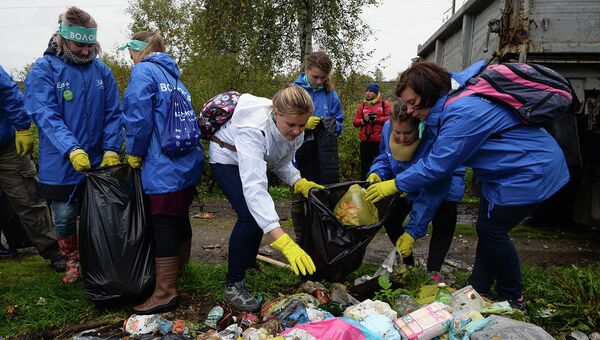 В Волгоградской области в октябре прошла акция Очистим планету от мусора