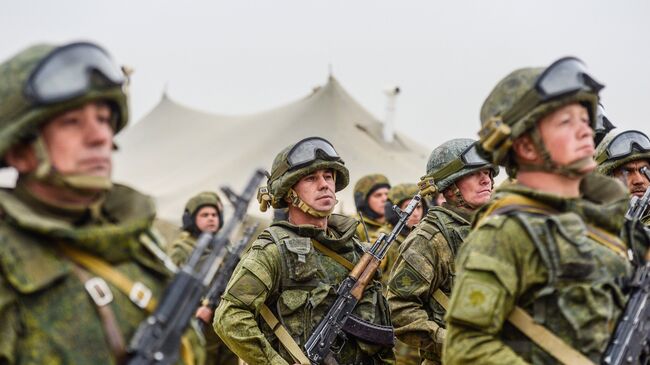 Военнослужащие в Таджикистане. Архивное фото