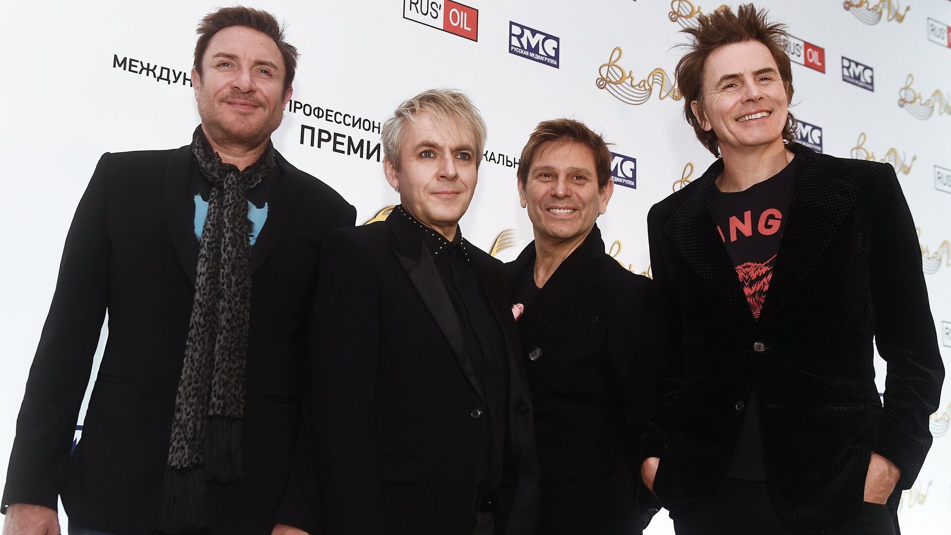Участники группы Duran Duran в Москве. 14 ноября 2017 - РИА Новости, 1920, 06.08.2021