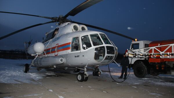 Вертолёт Ми-8 МЧС России. Архивное фото