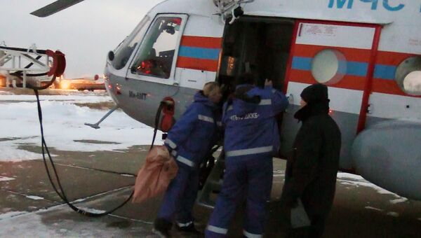 Вертолёт Ми-8 МЧС России вылетел из Хабаровска в Нелькан