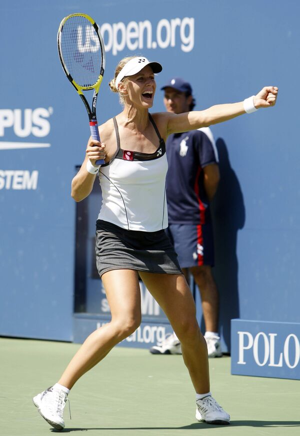 Елена Дементьева выла в полуфинал US Open