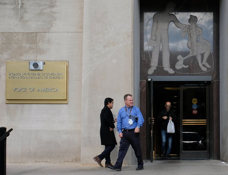 Штаб-квартира радиостанции Голос Америки в Вашингтоне