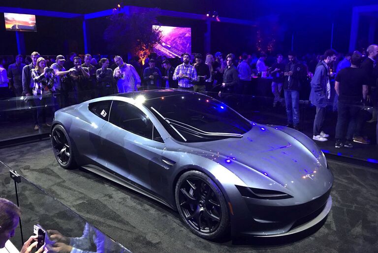 Презентация автомобиля Tesla Roadster 2 Презентация автомобиля Tesla Roadster 2