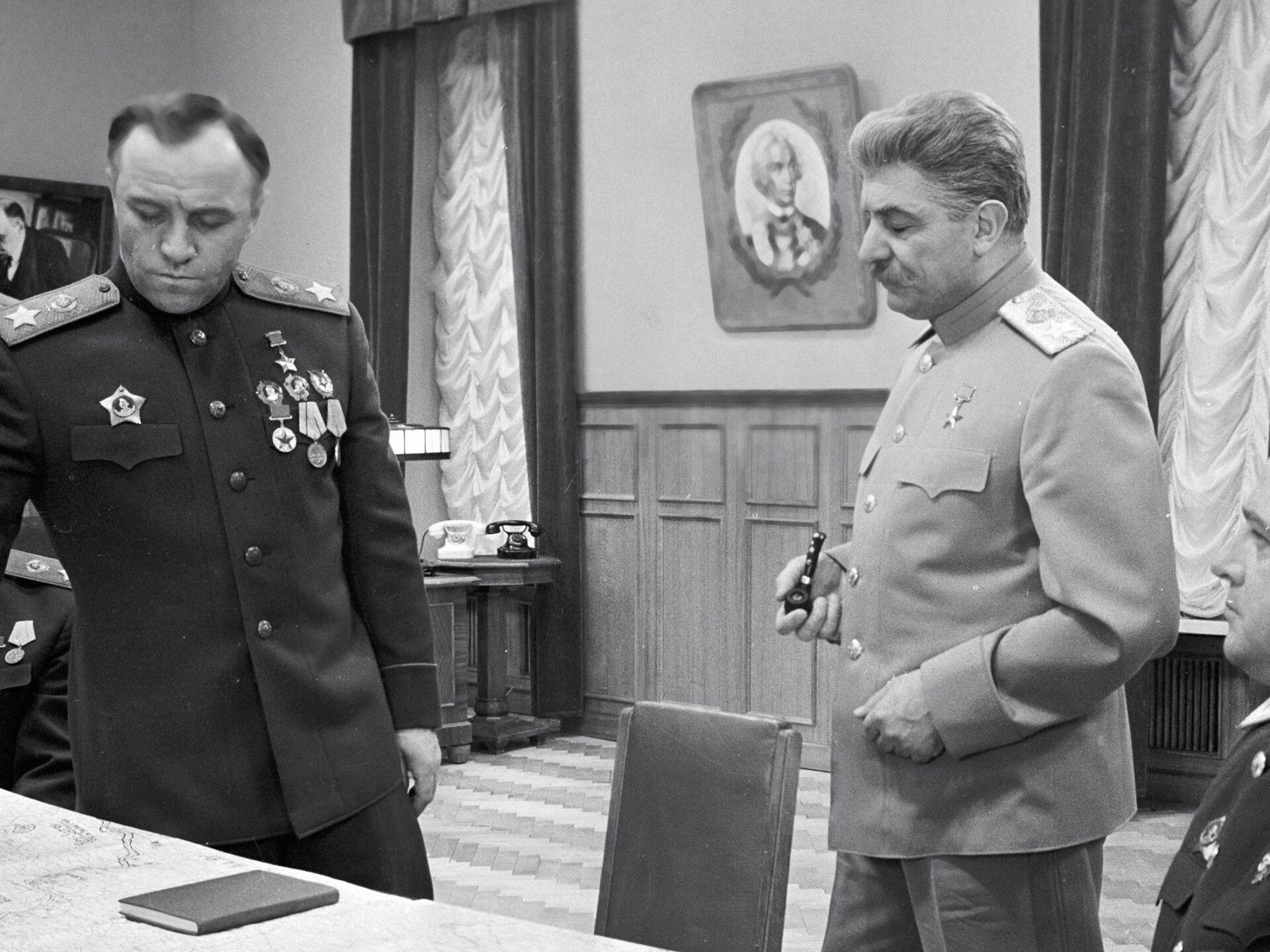 Жуков Георгий Константинович и Сталин