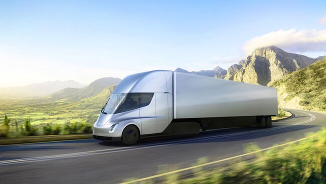 Грузовик Tesla Semi