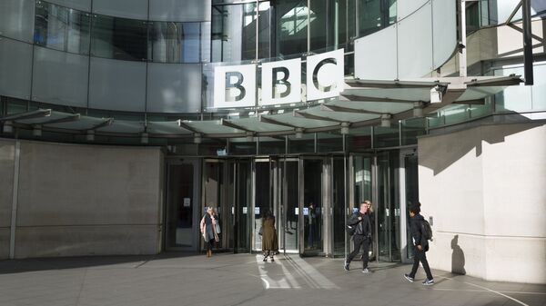 Штаб-квартира британская вещательной корпорации BBC в Лондоне