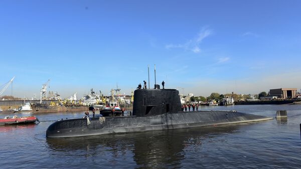 Подводная лодка Сан-Хуан ВМС Аргентины. Архвиное фото