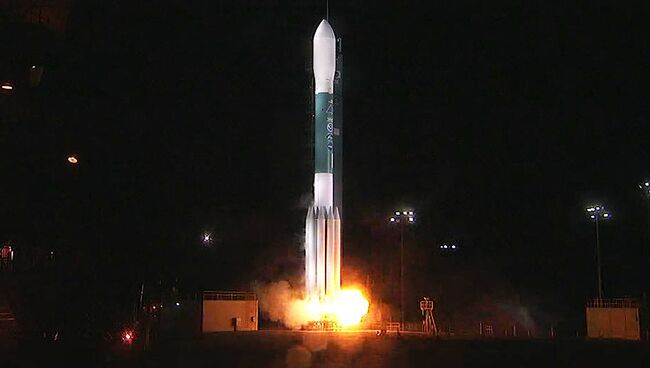 Ракета-носитель Delta II выводит на орбиту новейший спутник JPSS-1. 18 ноября 2017