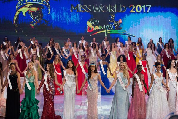 Участницы конкурса Мисс Мира - 2017 в финале. 18 ноября 2017
