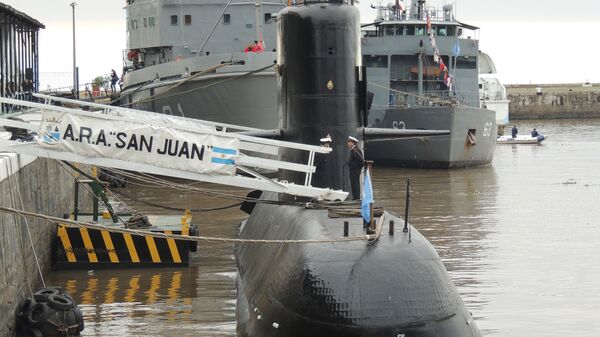 Подводная лодка Сан-Хуан ВМС Аргентины. Архивное фото