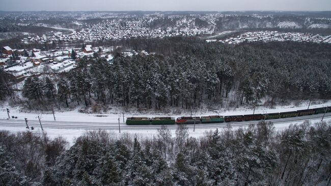 Железная дорога. Архивное фото