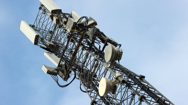 Вышка мобильной связи стандарте LTE в Симферополе